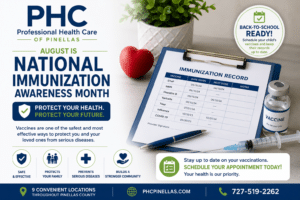 National Immunization Awareness Month: A Vaccine Guide for Florida Families 7 PHC Vaccine record